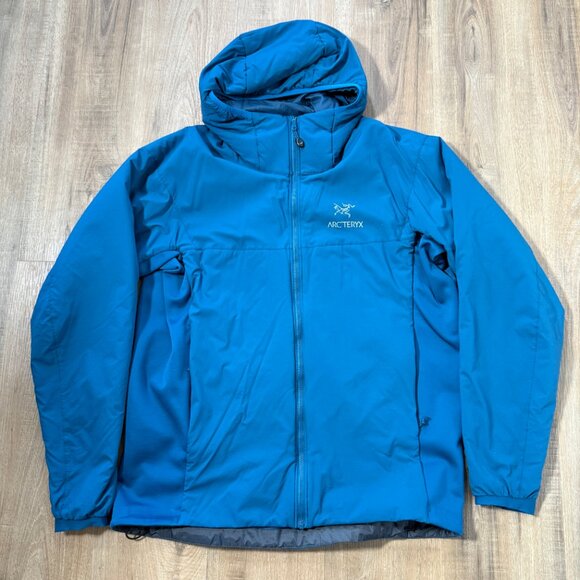 Arc'teryx Men's Atom LT Hoody Jacket Blue L - Picture 5 of 10